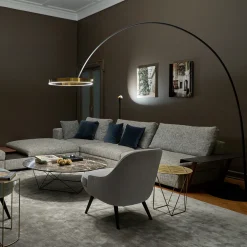 Occhio Mito largo Bogenleuchte