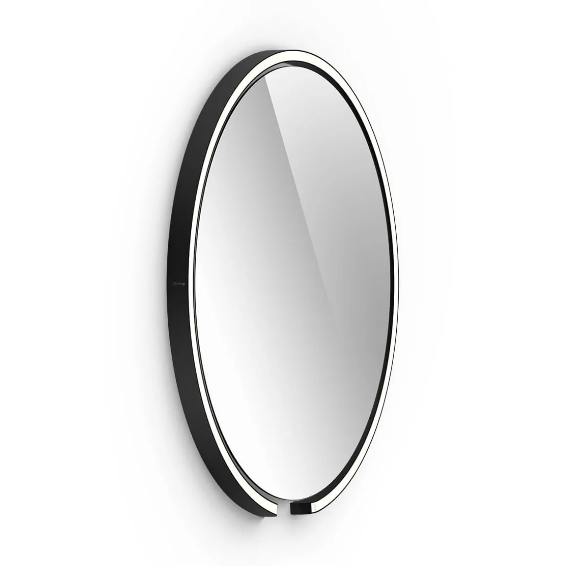 Occhio Mito sfera 60 wide Wand- / Spiegelleuchte, Spiegel klar