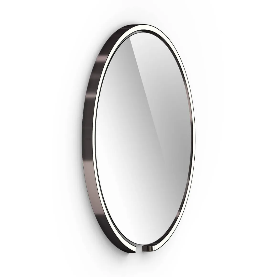 Occhio Mito sfera 60 wide Wand- / Spiegelleuchte, Spiegel klar