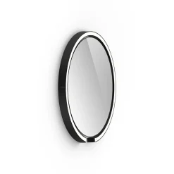 Occhio Mito sfera 40 wide Wand- / Spiegelleuchte, Spiegel klar