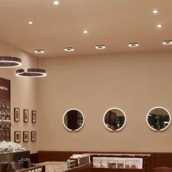 Occhio Mito sfera 40 wide Wand- / Spiegelleuchte, Spiegel getönt