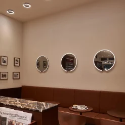 Occhio Mito sfera 40 wide Wand- / Spiegelleuchte, Spiegel getönt