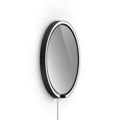 Occhio Mito sfera corda 40 wide Wand- / Spiegelleuchte, Spiegel getönt
