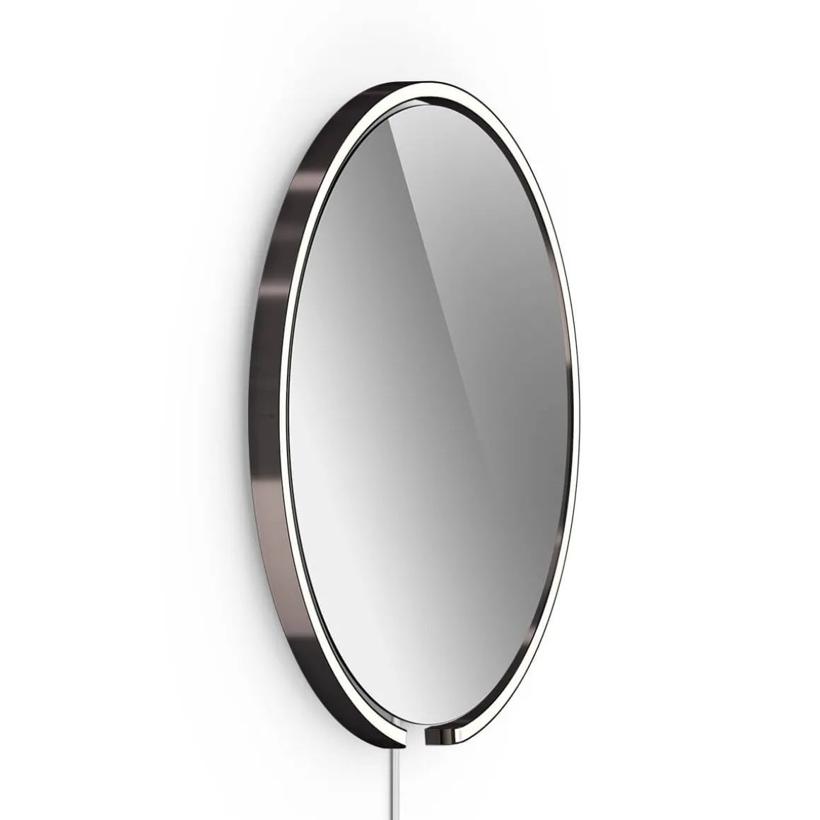 Occhio Mito sfera corda 60 wide Wand- / Spiegelleuchte, Spiegel getönt