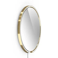 Occhio Mito sfera corda 60 wide Wand- / Spiegelleuchte, Spiegel klar