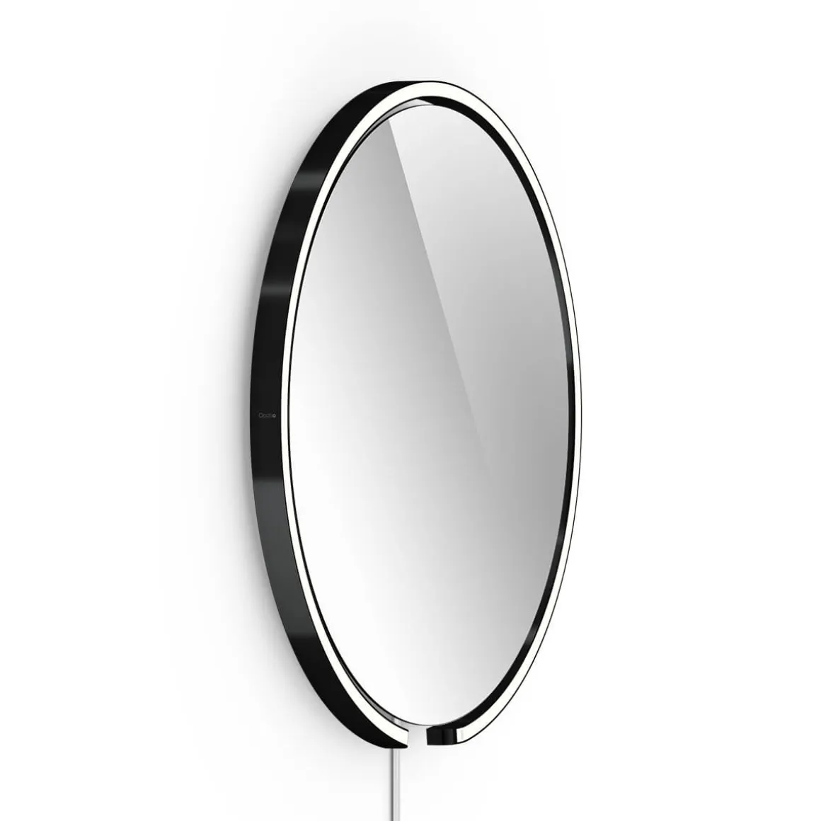 Occhio Mito sfera corda 60 wide Wand- / Spiegelleuchte, Spiegel klar