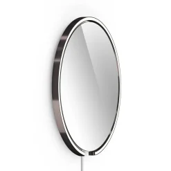 Occhio Mito sfera corda 60 wide Wand- / Spiegelleuchte, Spiegel klar