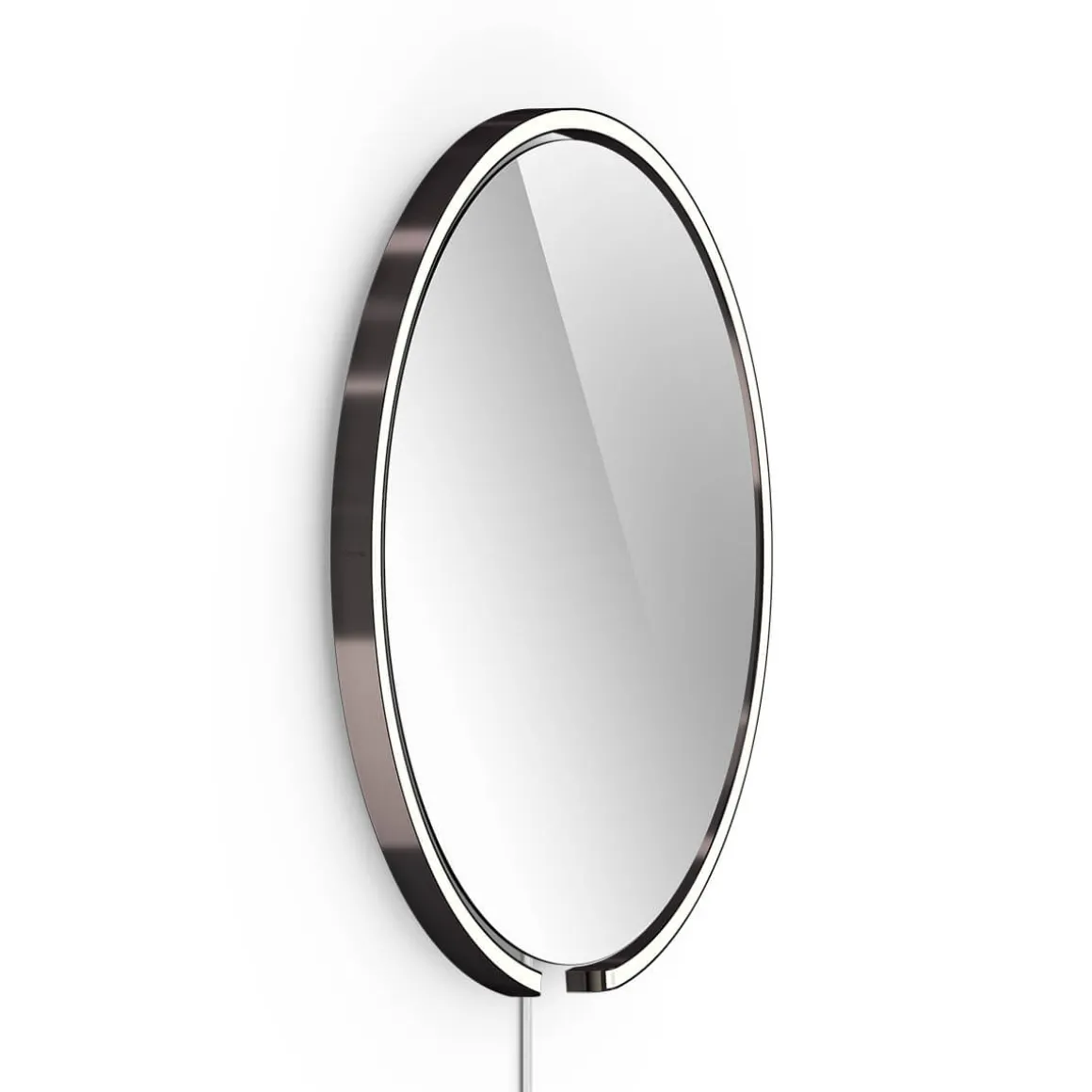 Occhio Mito sfera corda 60 wide Wand- / Spiegelleuchte, Spiegel klar