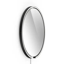 Occhio Mito sfera corda 60 wide Wand- / Spiegelleuchte, Spiegel klar
