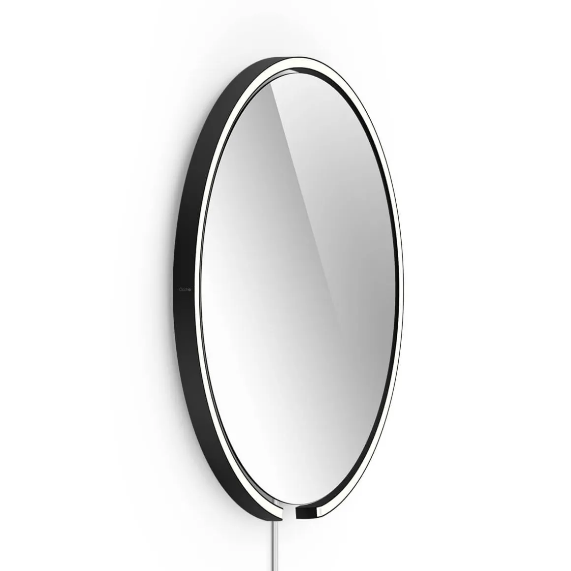 Occhio Mito sfera corda 60 wide Wand- / Spiegelleuchte, Spiegel klar