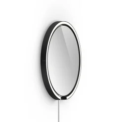 Occhio Mito sfera corda 40 wide Wand- / Spiegelleuchte, Spiegel klar