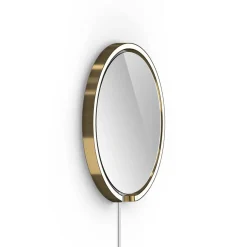 Occhio Mito sfera corda 40 wide Wand- / Spiegelleuchte, Spiegel klar