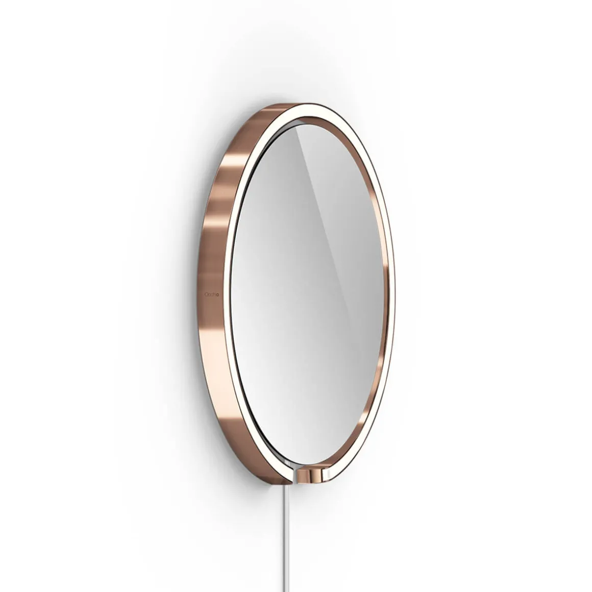 Occhio Mito sfera corda 40 wide Wand- / Spiegelleuchte, Spiegel klar