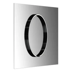 Occhio Mito sfera su 60 wide Spiegelleuchte