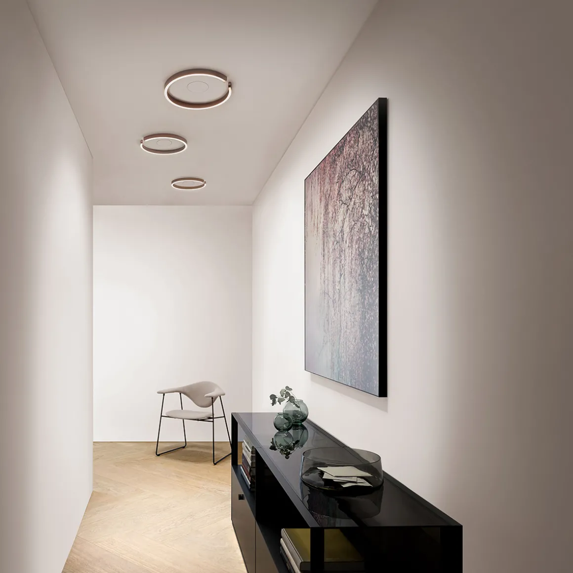 Occhio Mito soffitto 20 flat narrow LED Deckenleuchte