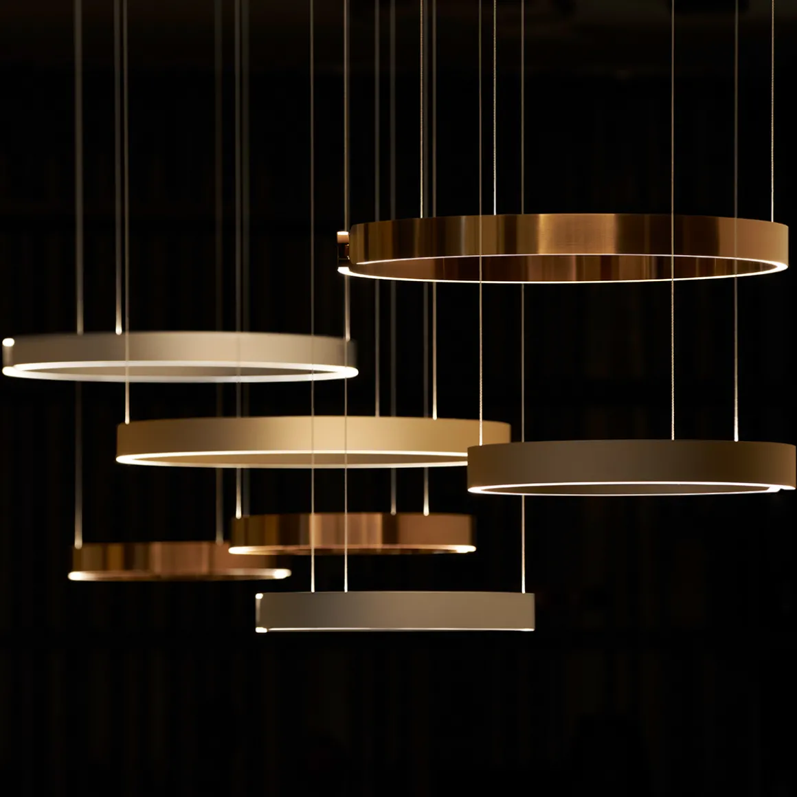 Occhio Mito sospeso 60 var up "air" narrow LED Pendelleuchte, variabel