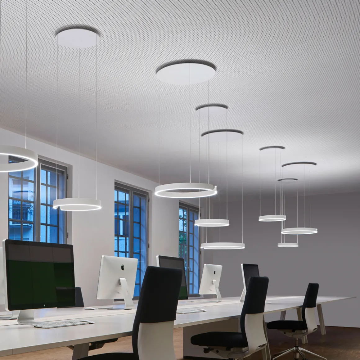 Occhio Mito sospeso 60 var up wide LED Pendelleuchte, variabel