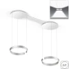 Occhio Mito sospeso due 40 var "air" wide LED Pendelleuchte, variabel