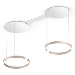 Occhio Mito sospeso due 60 var wide LED Pendelleuchte, variabel