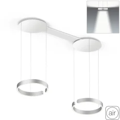Occhio Mito sospeso due 40 var "air" narrow LED Pendelleuchte, variabel