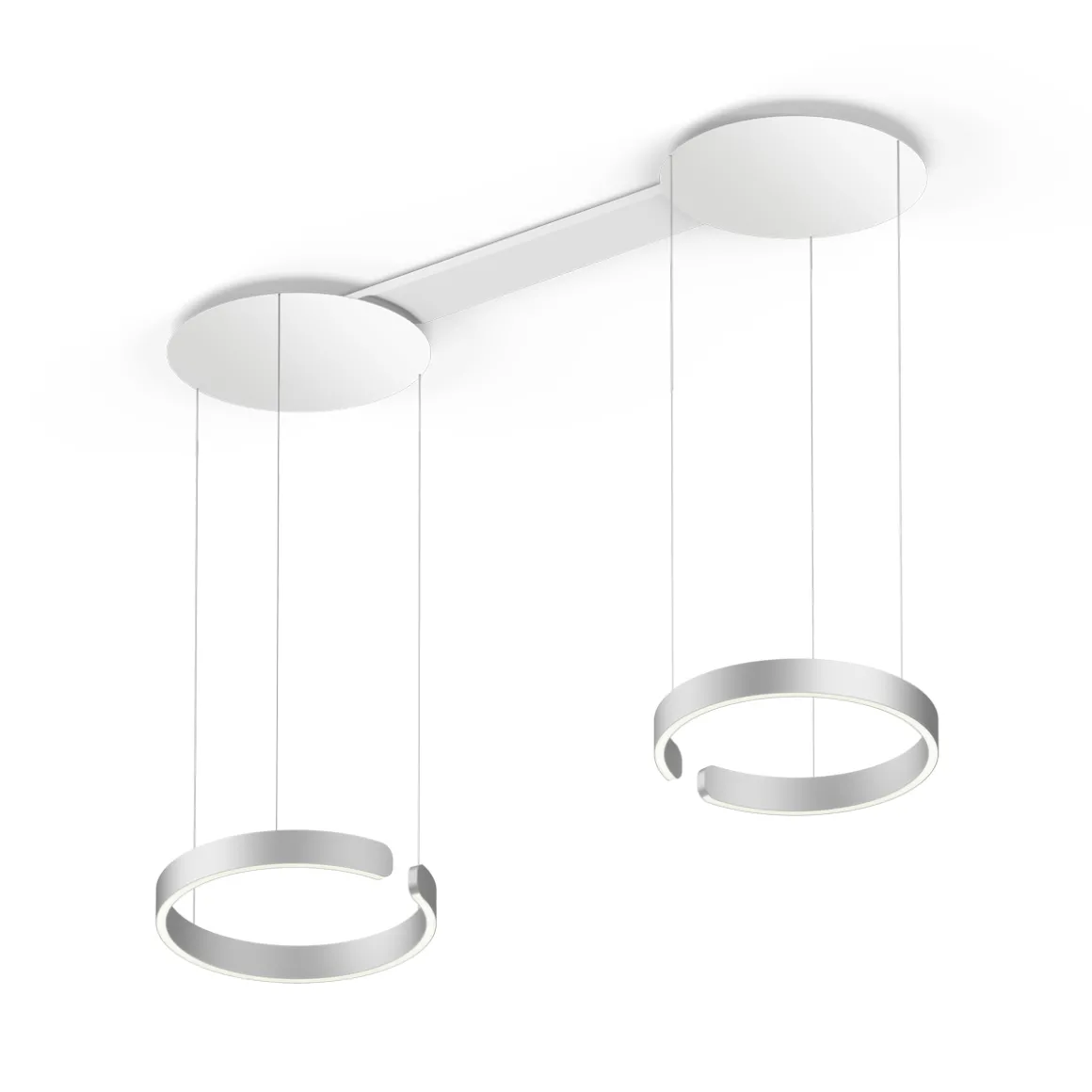 Occhio Mito sospeso due 40 var "air" narrow LED Pendelleuchte, variabel