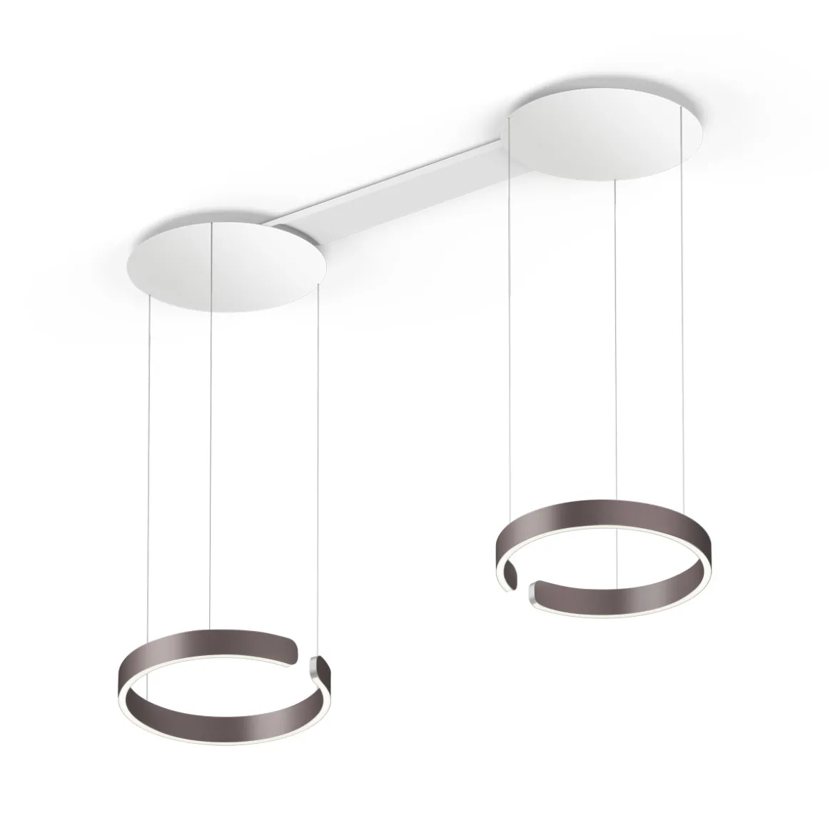 Occhio Mito sospeso due 40 var "air" narrow LED Pendelleuchte, variabel