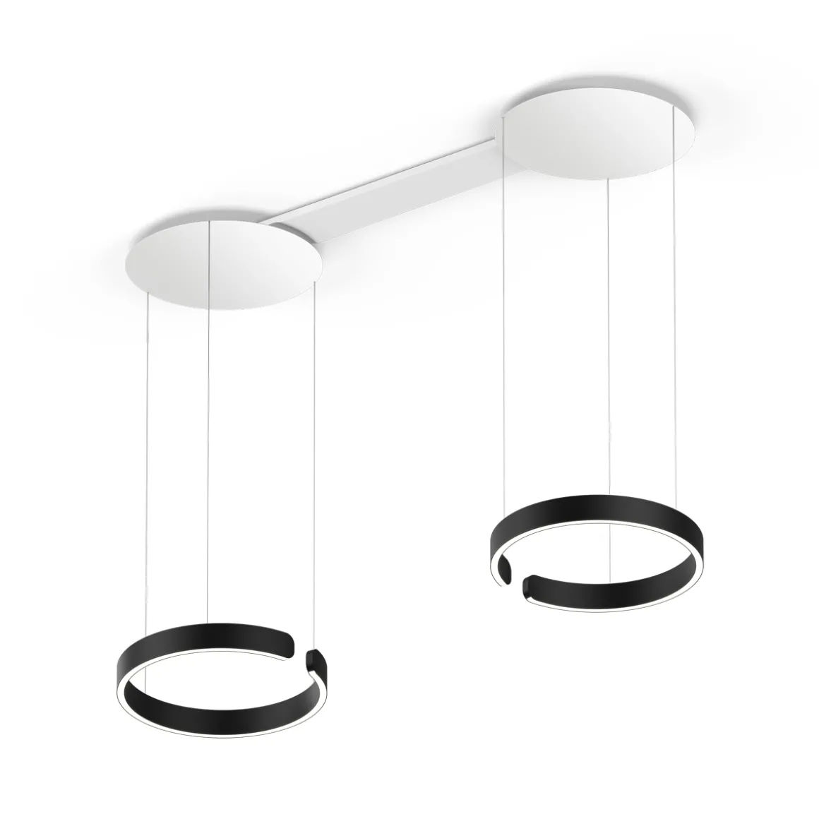 Occhio Mito sospeso due 40 var "air" narrow LED Pendelleuchte, variabel