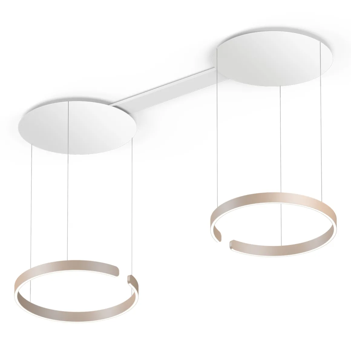 Occhio Mito sospeso due 60 var narrow LED Pendelleuchte, variabel