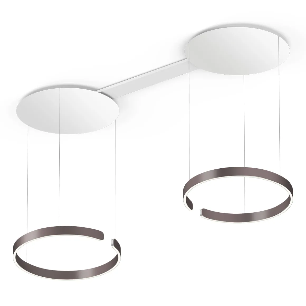 Occhio Mito sospeso due 60 var narrow LED Pendelleuchte, variabel