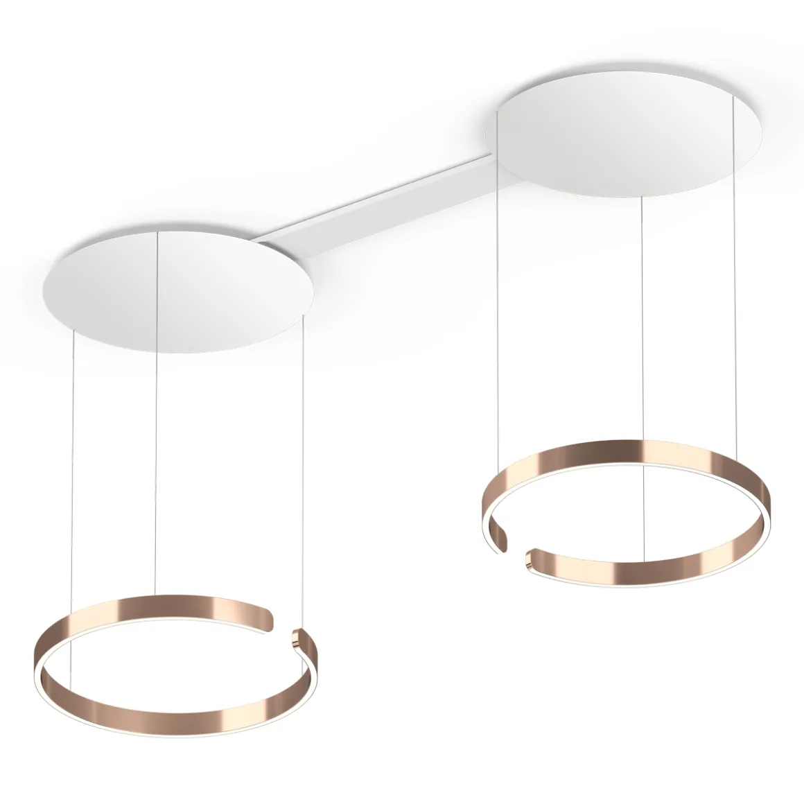 Occhio Mito sospeso due 60 var narrow LED Pendelleuchte, variabel