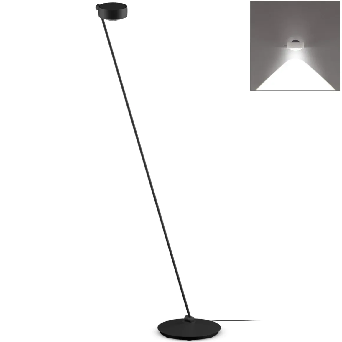 Occhio Sento C lettura LED Leseleuchte, 160 cm, 2700 K