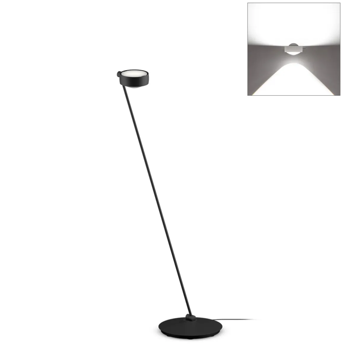 Occhio Sento E lettura LED Leseleuchte, 125 cm, 2700 K