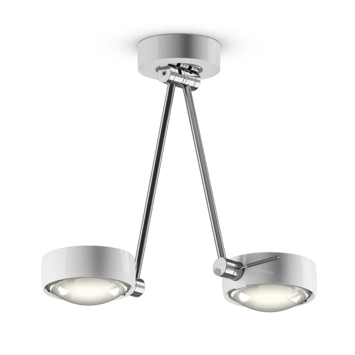 Occhio Sento E soffitto due up LED Deckenleuchte, 30 cm, 2700 K