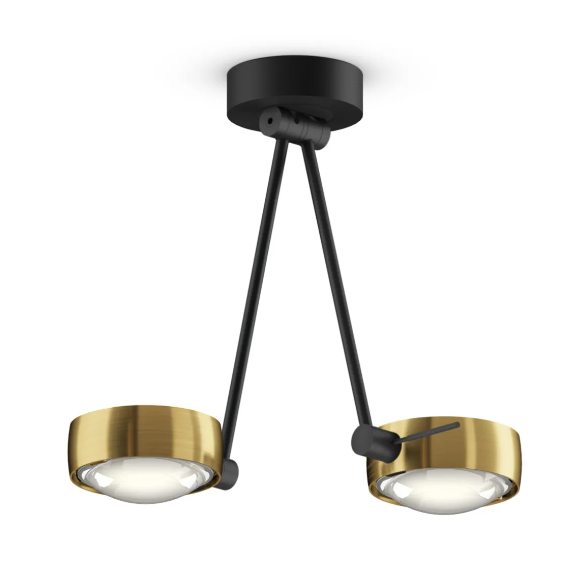 Occhio Sento E soffitto due up LED Deckenleuchte, 30 cm, 2700 K