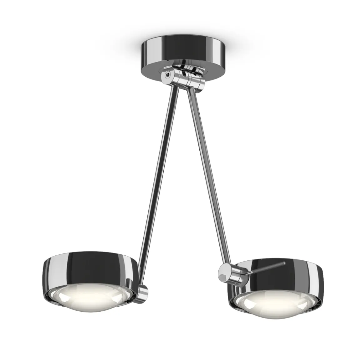 Occhio Sento E soffitto due up "air" LED Deckenleuchte, 30 cm, 2700 K