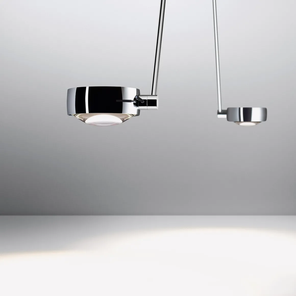 Occhio Sento E soffitto due up LED Deckenleuchte, 80 cm, 2700 K