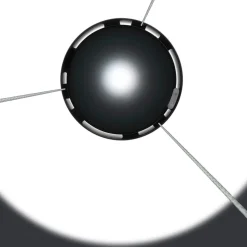 Occhio Sento E sospeso due up LED Pendelleuchte, 2700 K, variabel