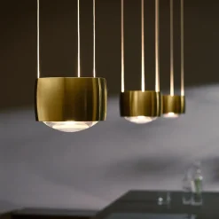 Occhio Sento E sospeso tre up LED Pendelleuchte, 2700 K, variabel