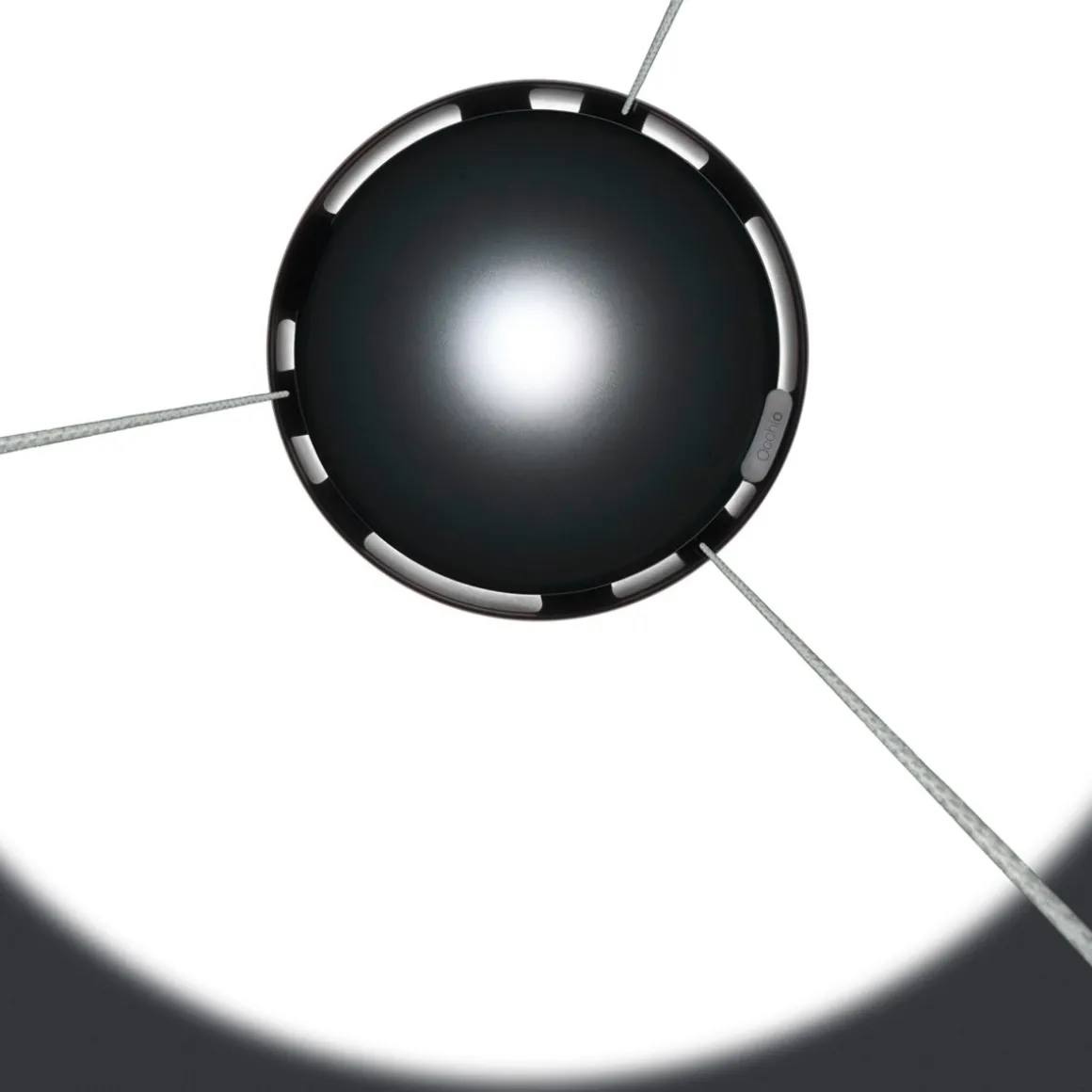 Occhio Sento E sospeso tre up "air" LED Pendelleuchte, 2700 K, variabel