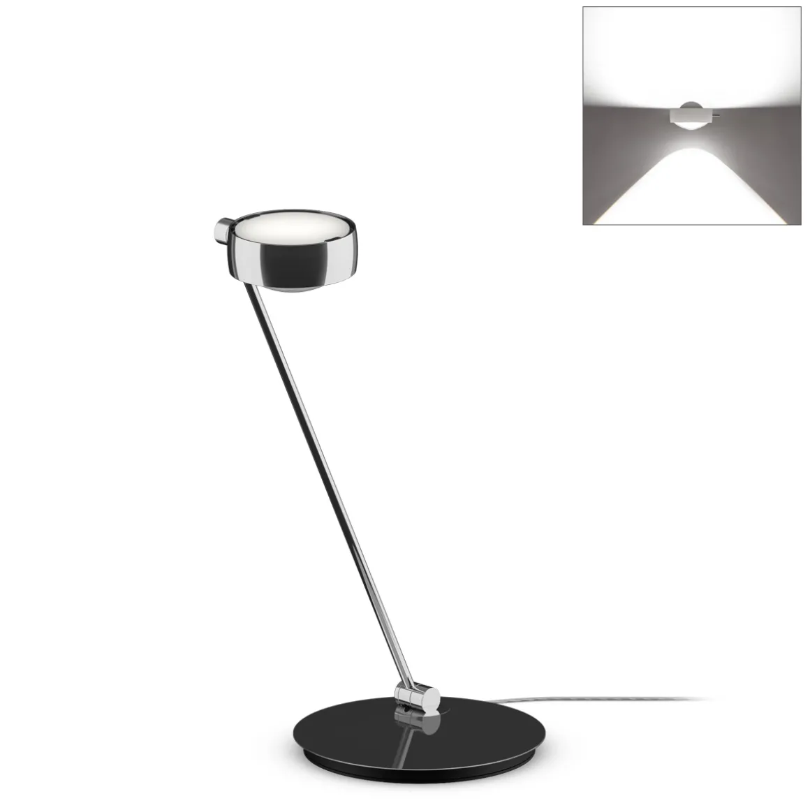 Occhio Sento E tavolo LED Tischleuchte, 60 cm, 2700 K