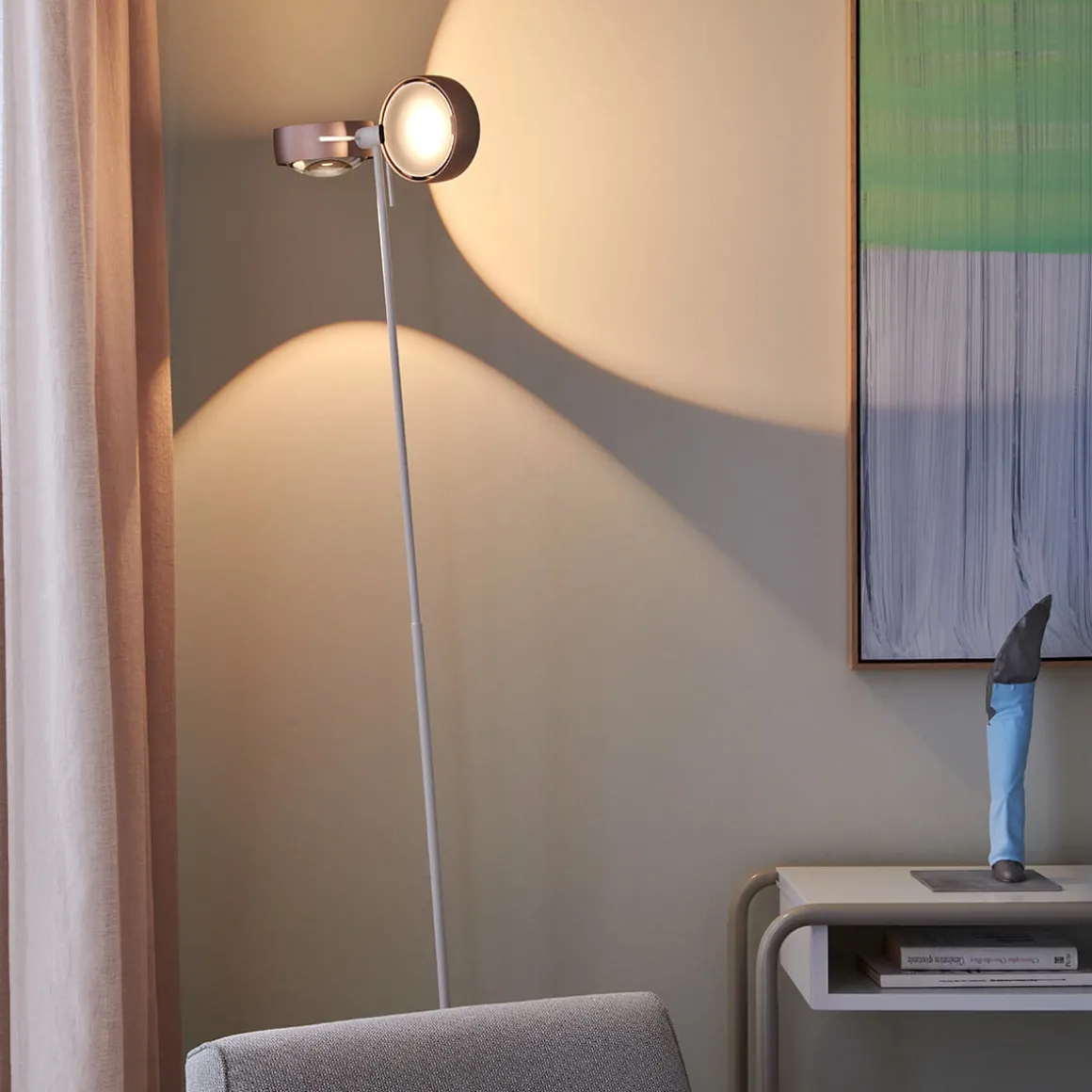 Occhio Sento E terra LED Stehleuchte, 2700 K