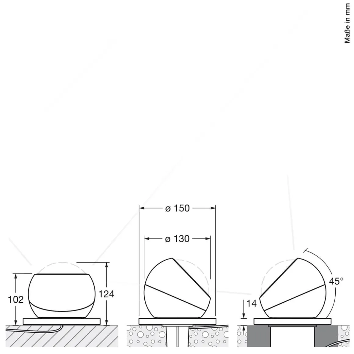 Occhio Sito basso Volt S80 Bodenleuchte