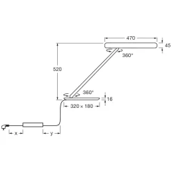 Occhio Taglio tavolo fix Tischleuchte