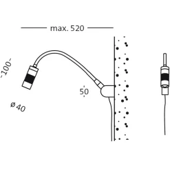 Oligo A Little Bit Colour LED Wandleuchte