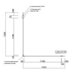 Oligo CHECK-IN Set Winkel, Typ B