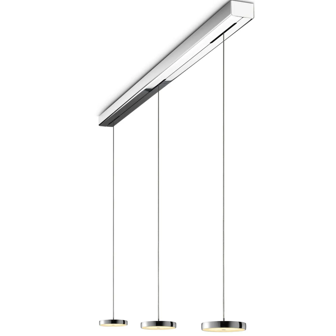 Oligo Decent LED Pendelleuchte, 3-flg., Tunable White