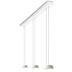 Oligo Glance LED Pendelleuchte, 3-flg., unsichtbare Höhenverstellung