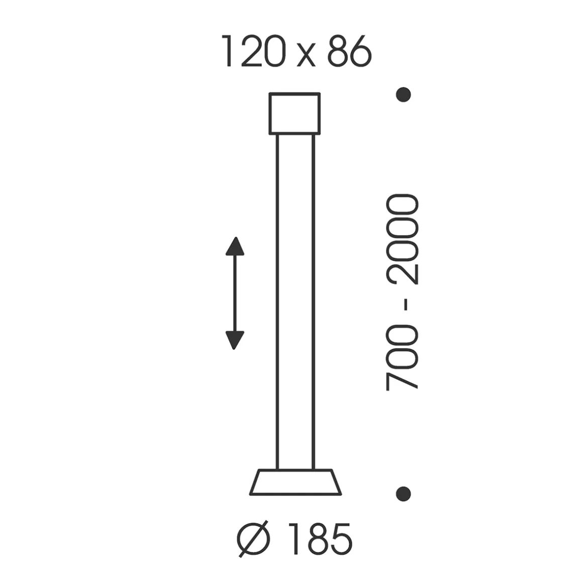 Oligo Glance LED Pendelleuchte, unsichtbare Höhenverstellung