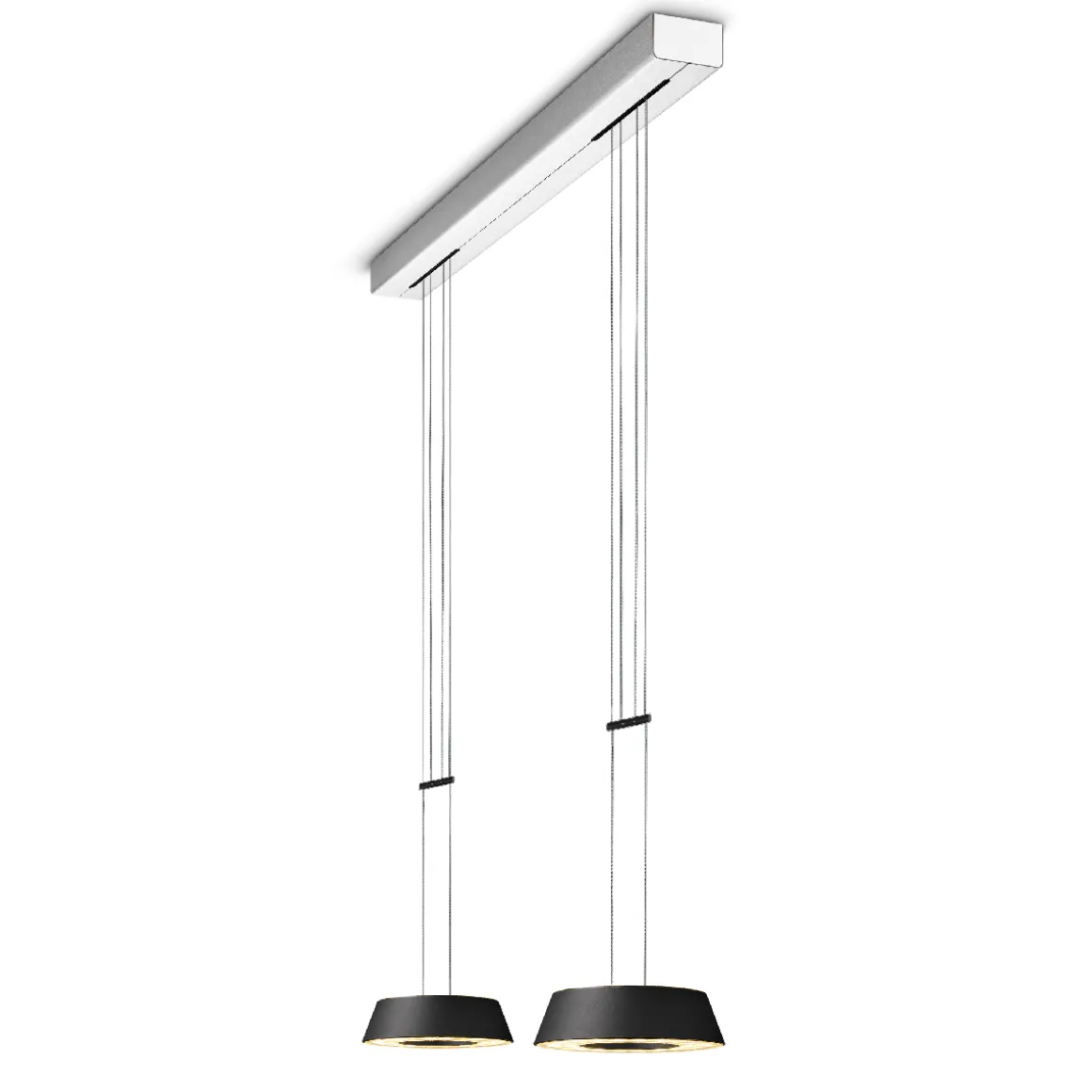 Oligo Glance LED Pendelleuchte, 2-flg.