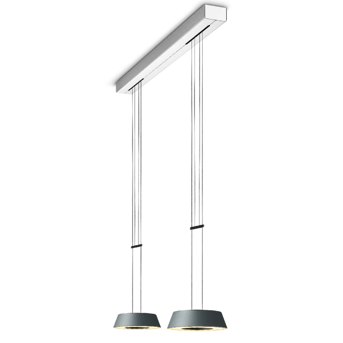 Oligo Glance LED Pendelleuchte, 2-flg.